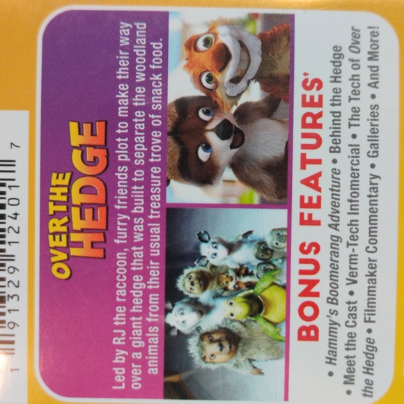 DreamWorks 4 DVD Collection Shark Tale, Over the Hedge, Spirit, Flushed Away - Picture 11 of 11